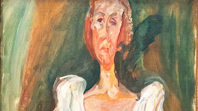 Chaïm Soutine - La Fiancée ( vers 1923 ) Huile sur toile